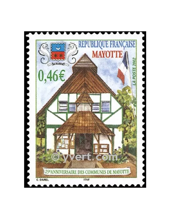 n° 131 - Timbre Mayotte Poste