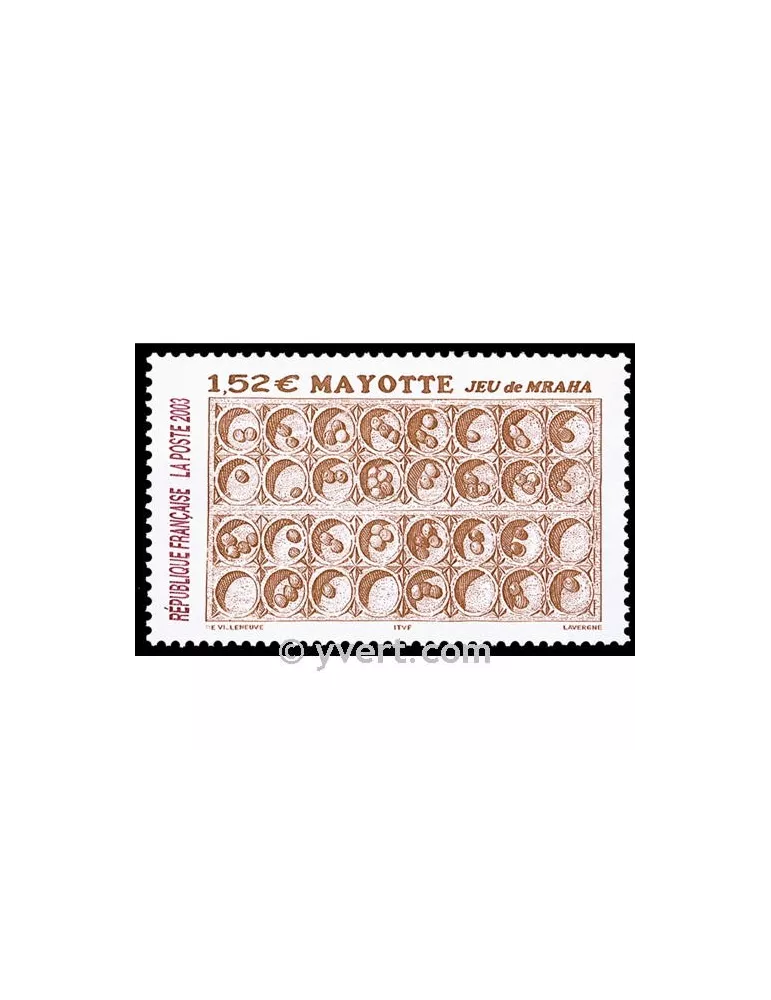 n° 145 - Timbre Mayotte Poste