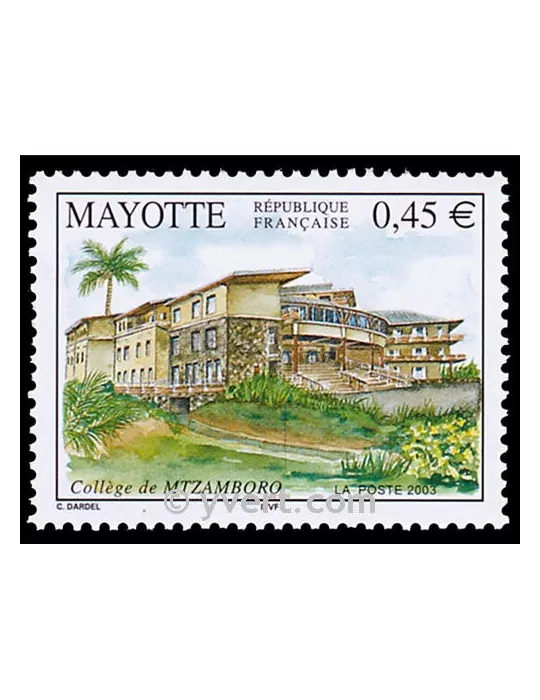 n° 146 - Timbre Mayotte Poste