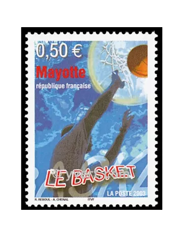 n° 148 - Timbre Mayotte Poste