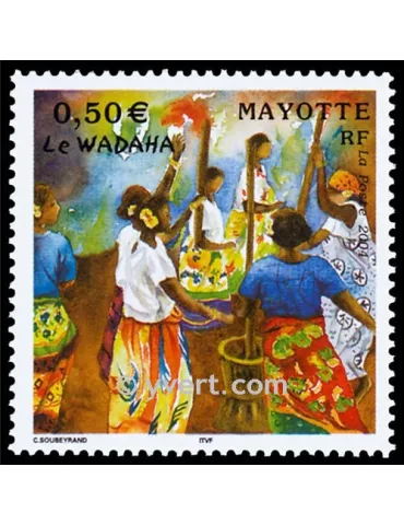 n° 149 - Timbre Mayotte Poste