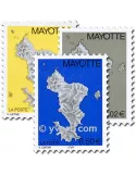 n° 150/152 - Timbre Mayotte Poste