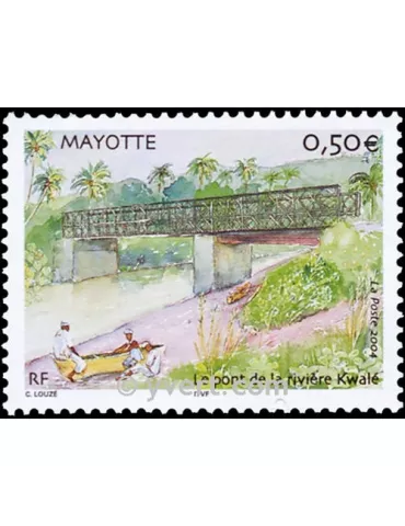 n° 166 - Timbre Mayotte Poste