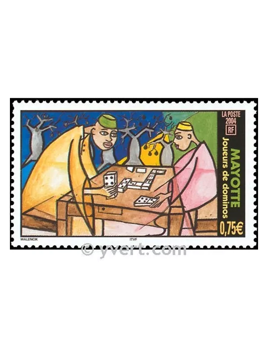 n° 169 - Timbre Mayotte Poste