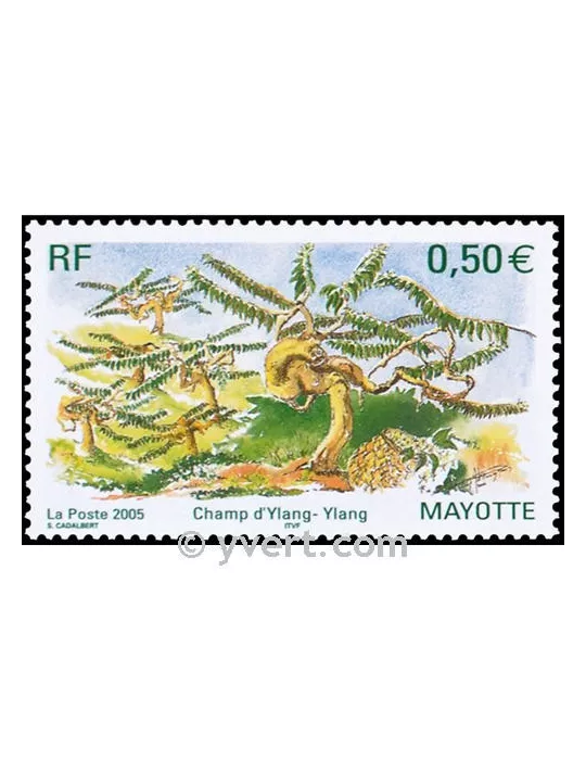 n° 170 - Timbre Mayotte Poste