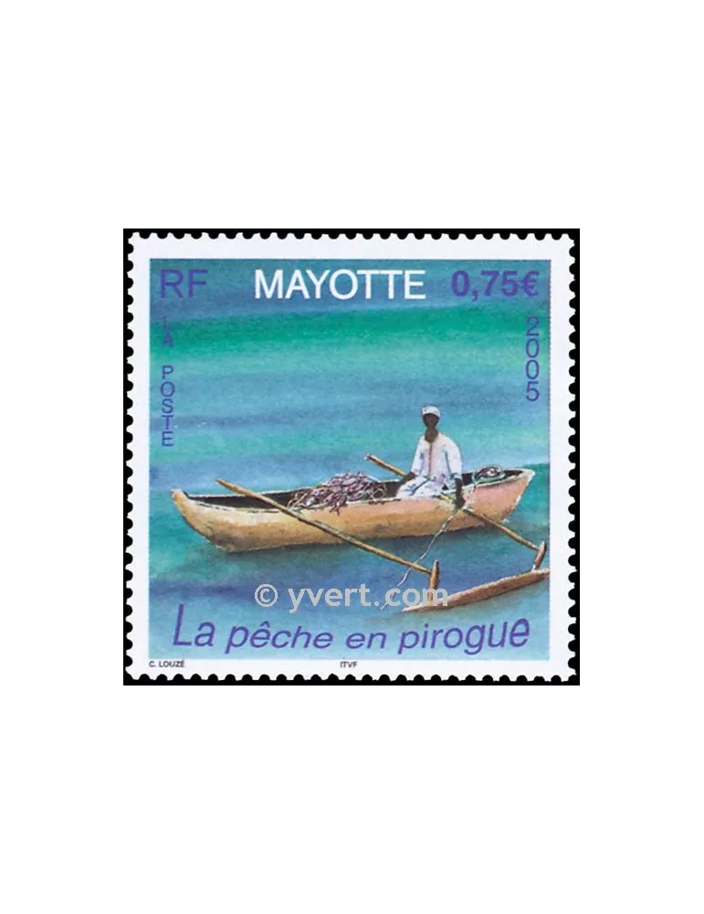 n° 179 - Timbre Mayotte Poste