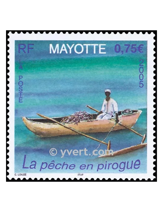 n° 179 - Timbre Mayotte Poste