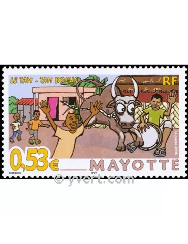 n° 181 - Timbre Mayotte Poste