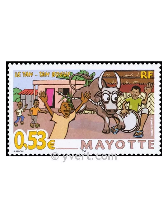 n° 181 - Timbre Mayotte Poste