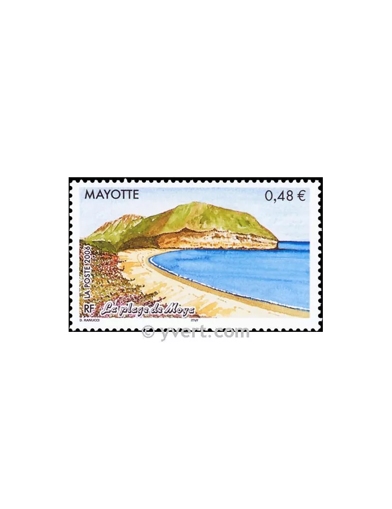 n° 187 - Timbre Mayotte Poste