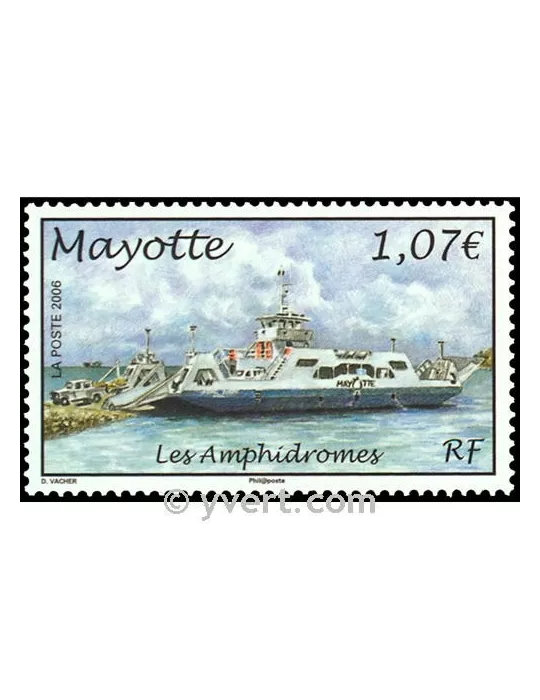 n° 188 - Timbre Mayotte Poste