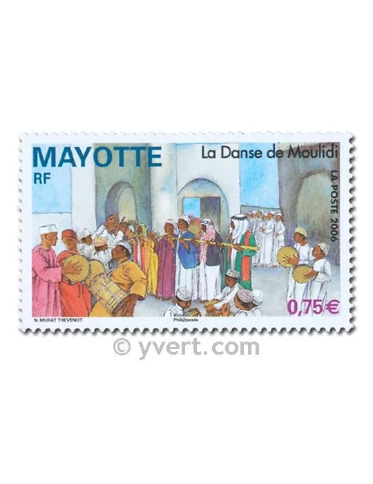 n° 192 - Timbre Mayotte Poste