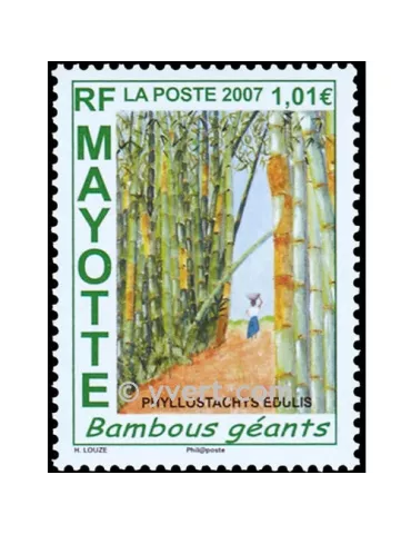 n° 197 - Timbre Mayotte Poste