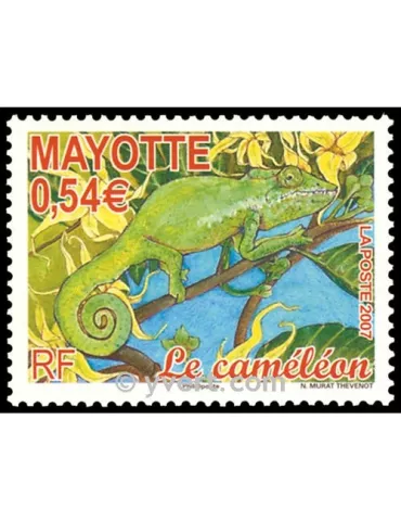 n° 204 - Timbre Mayotte Poste