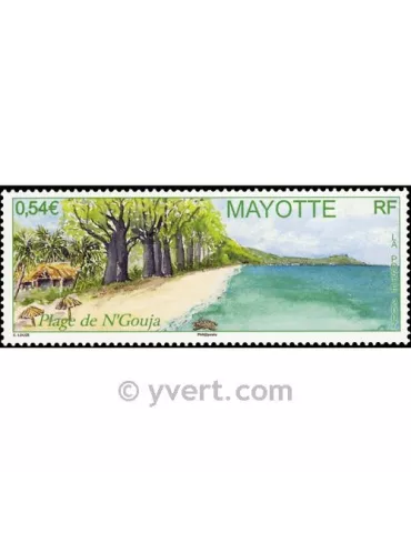 n° 206 - Timbre Mayotte Poste