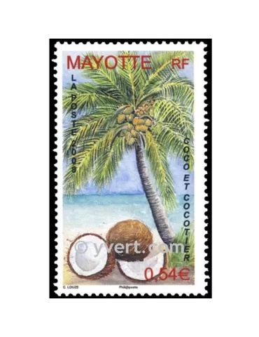 n° 209 - Timbre Mayotte Poste