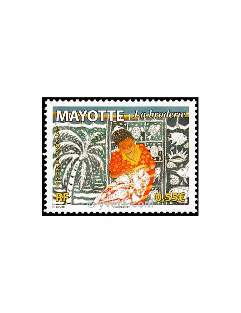 n° 218 - Timbre Mayotte Poste