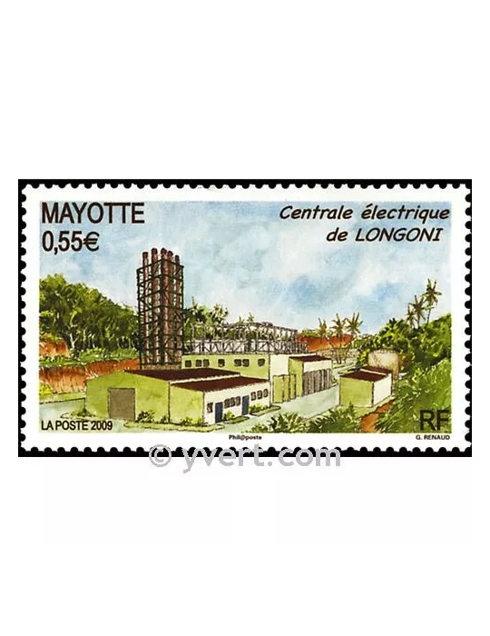 n° 220 - Timbre Mayotte Poste