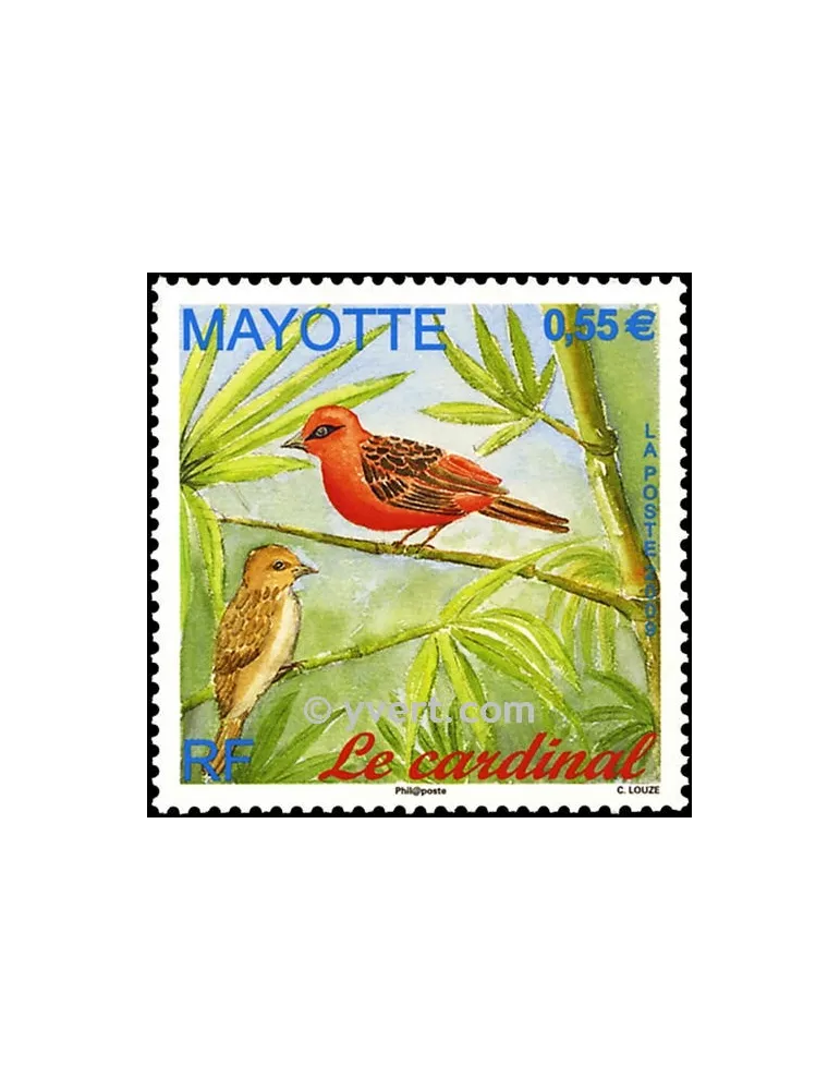 n° 221 - Timbre Mayotte Poste