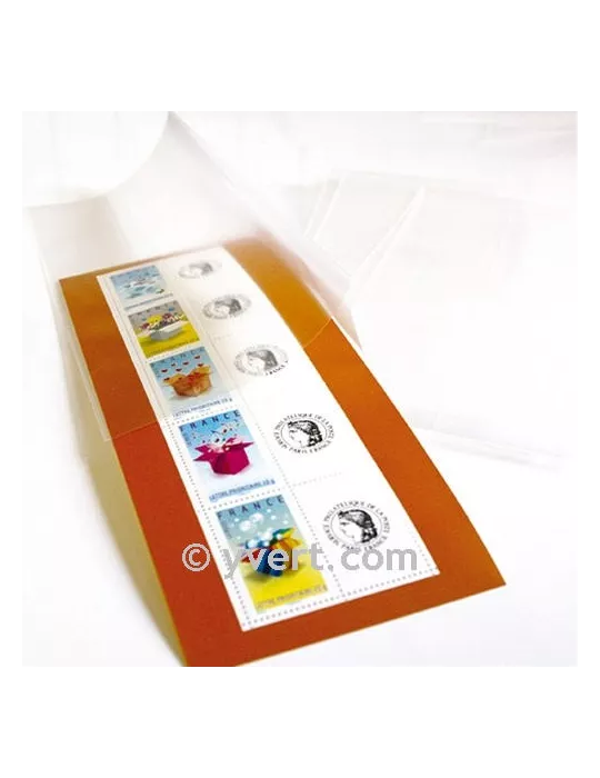 Pochettes double soudure - Lxh:186x245mm (Fond transparent)