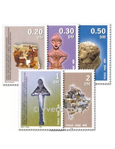 n° 1/5 - Timbre Kosovo - ONU Poste