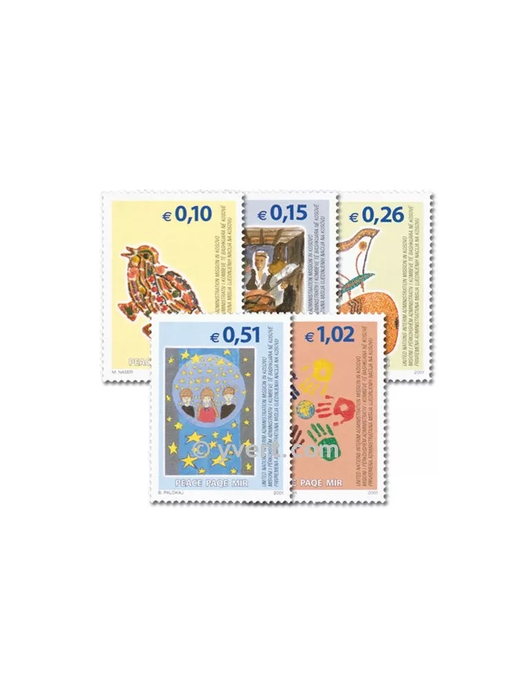 n° 11/15 - Timbre Kosovo - ONU Poste