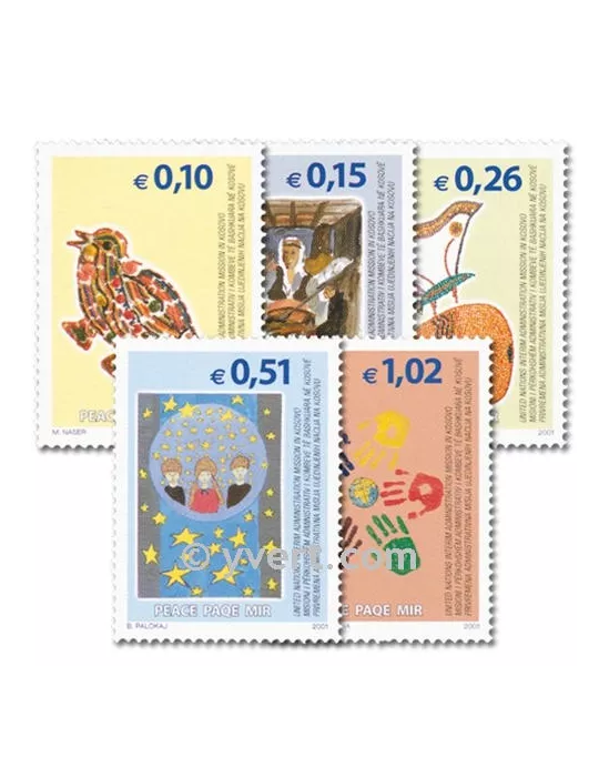 n° 11/15 - Timbre Kosovo - ONU Poste
