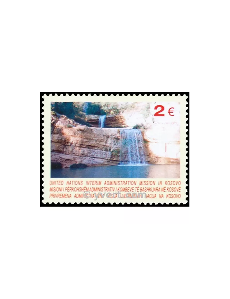 n° 26 - Timbre Kosovo - ONU Poste