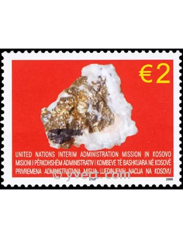 n° 42 - Timbre Kosovo - ONU Poste