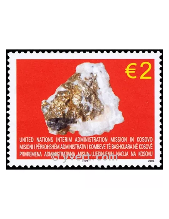n° 42 - Timbre Kosovo - ONU Poste
