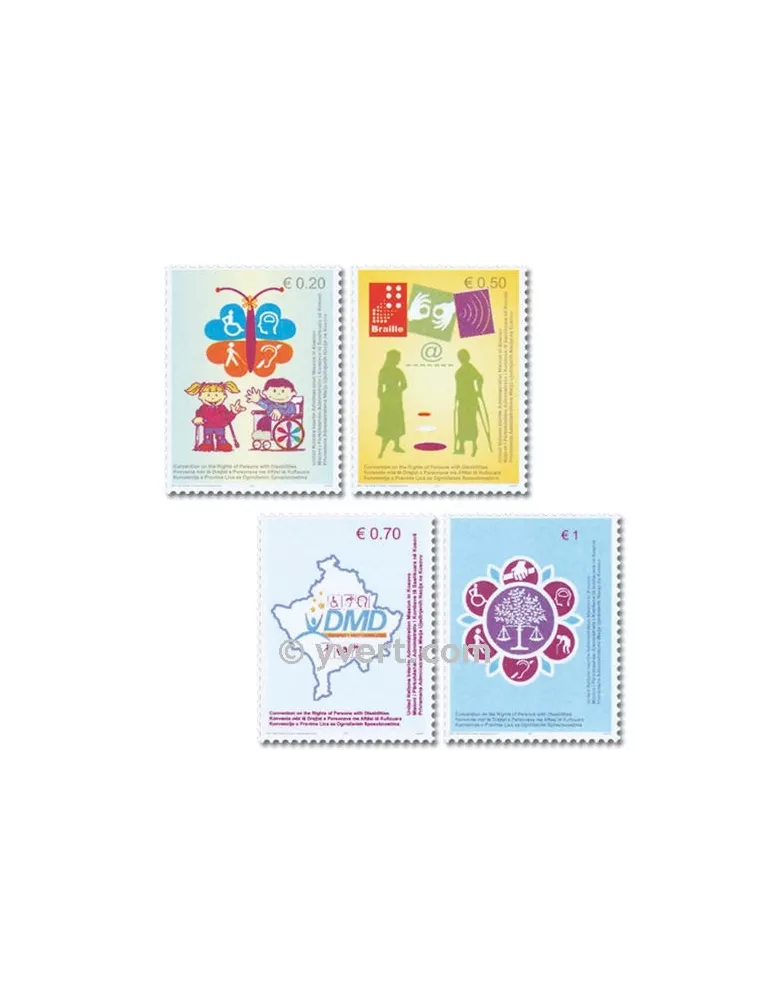 n° 64/67 - Timbre Kosovo - ONU Poste