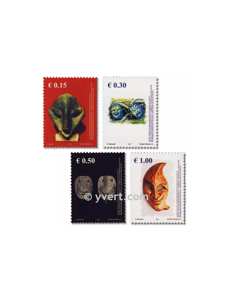 n° 79/82 - Timbre Kosovo - ONU Poste