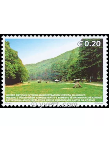 n° 3 - Timbre Kosovo - ONU Blocs et feuillets