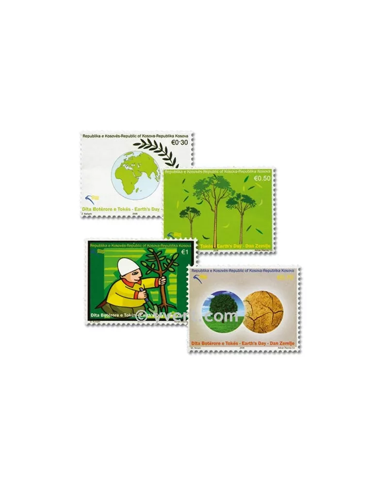 n° 5/8 - Timbre Kosovo Poste