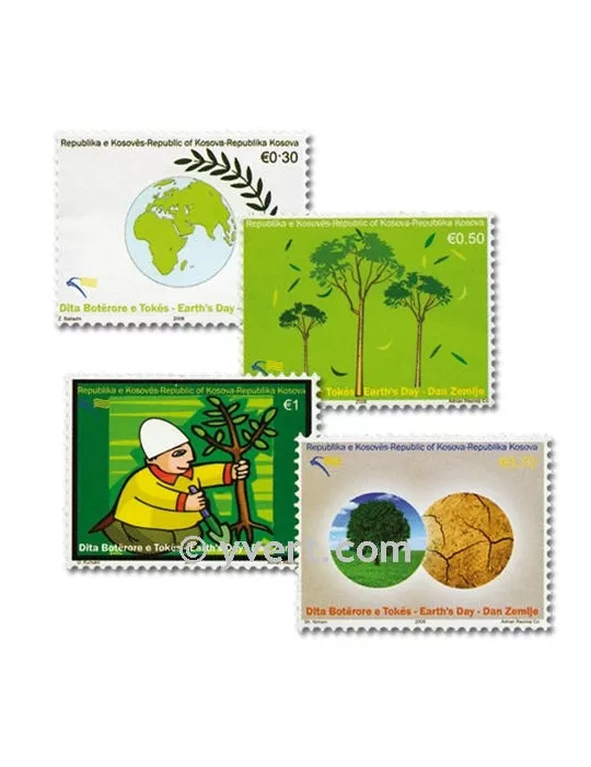 n° 5/8 - Timbre Kosovo Poste