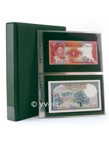 Album CARAVELLE BILLETS : la reliure + 10 recharges