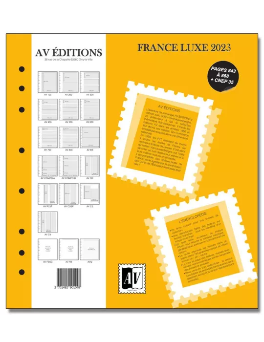 France Luxe : 2023 - AV EDITIONS®