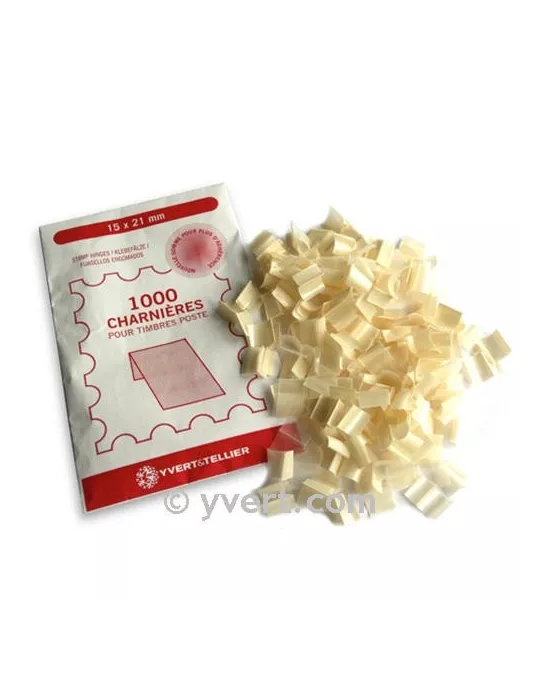 CHARNIERES POUR TIMBRES OBLITÉRES