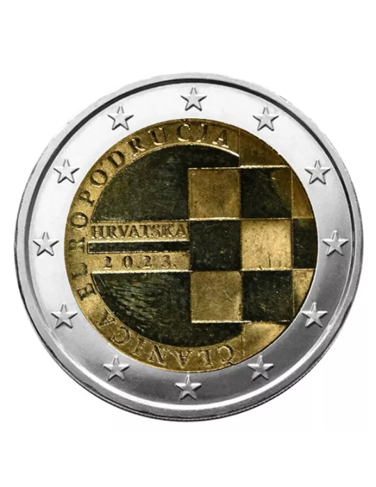 2 EURO COMMEMORATIVE 2023 : CROATIE (10 ans de l'adhésion à l'UE)