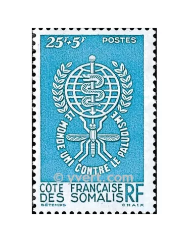 n° 304 - Timbre Cote des Somalis Poste