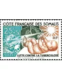 n° 324 - Timbre Cote des Somalis Poste