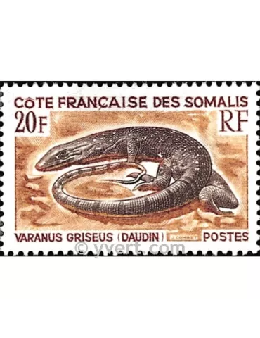 n° 328 - Timbre Cote des Somalis Poste