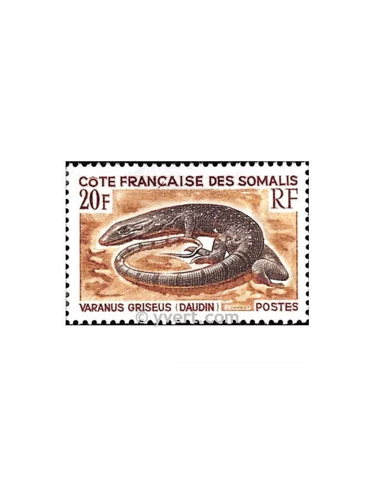 n° 328 - Timbre Cote des Somalis Poste