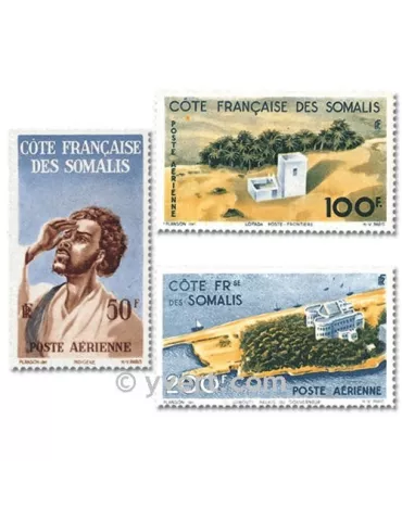 n° 20/22 - Timbre Cote des Somalis Poste aérienne