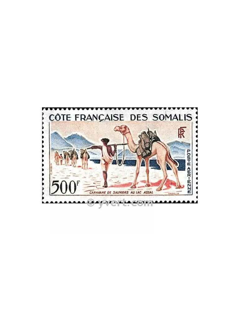 n° 29 - Timbre Cote des Somalis Poste aérienne