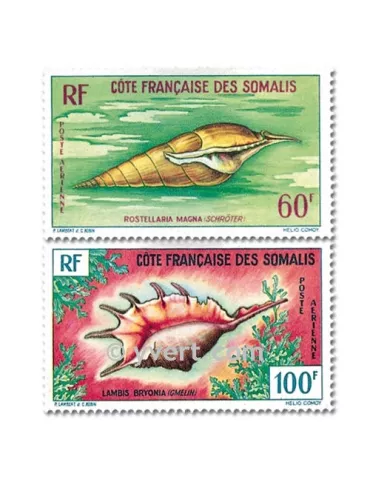 n° 31/32 - Timbre Cote des Somalis Poste aérienne