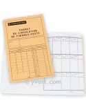 CARNET DE CIRCULATION