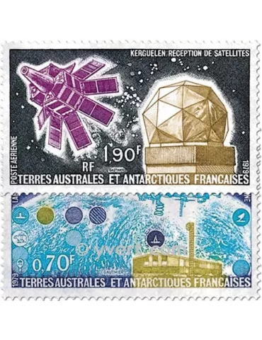 n° 51/52 - Timbre TAAF Poste aérienne