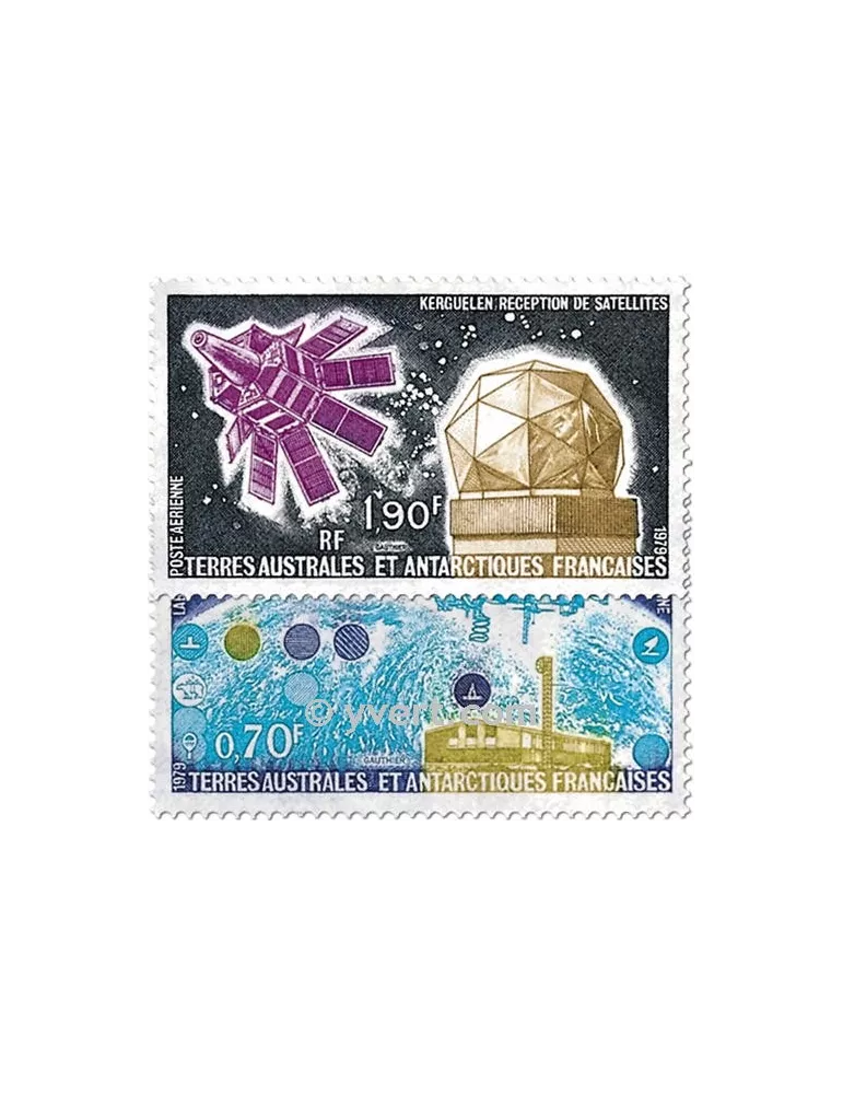 n° 51/52 - Timbre TAAF Poste aérienne