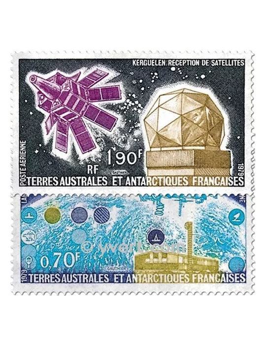 n° 51/52 - Timbre TAAF Poste aérienne